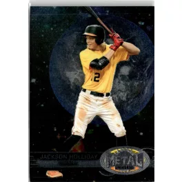   2022-23 Skybox Metal Universe Champions 97-98 Retro #RMUC-10 Jackson Holliday