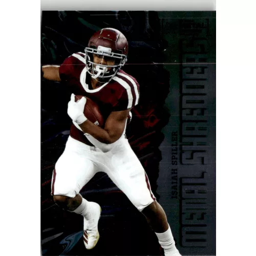 2022-23 Skybox Metal Universe Champions Metal Shredders #131 Isaiah Spiller