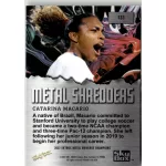 2022-23 Skybox Metal Universe Champions Metal Shredders #133 Catarina Macario