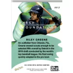 2022-23 Skybox Metal Universe Champions Fresh Foundation #FF17 Riley Greene