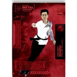   2021-22 Metal Universe Champions Precious Metal Gems Red  #62 Vincent Zhou 094/150