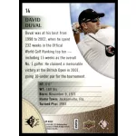 2014-15 SP Authentic  #14 David Duval