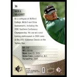 2014-15 SP Authentic  #36 Will McGirt
