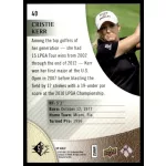 2014-15 SP Authentic  #40 Cristie Kerr
