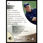 2014-15 SP Authentic  #44 Thomas Bjorn