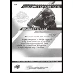 2022-23 Upper Deck Goodwin Champions  #19 Brandon Mayea