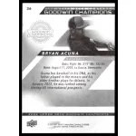 2022-23 Upper Deck Goodwin Champions  #36 Bryan Acuna