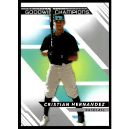 2022-23 Upper Deck Goodwin Champions  #21 Cristian Hernandez