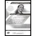 2022-23 Upper Deck Goodwin Champions  #53 Aspen Ladd