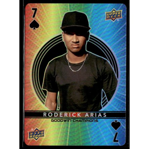 2022-23 Upper Deck Goodwin Champions Playing Cards #7S Roderick Arias 