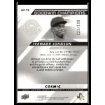2022-23 Upper Deck Goodwin Champions Platinum High Series Cosmic #GPTE Termarr Johnson 121/199