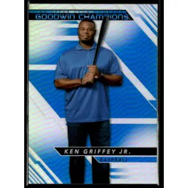   2022-23 Upper Deck Goodwin Champions Platinum Rainbow Blue #P6 Ken Griffey Jr.