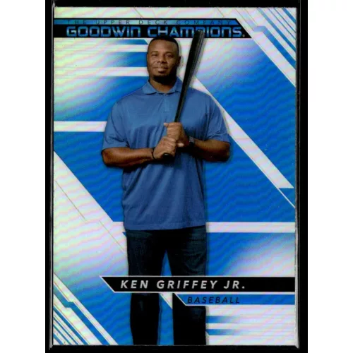 2022-23 Upper Deck Goodwin Champions Platinum Rainbow Blue #P6 Ken Griffey Jr.