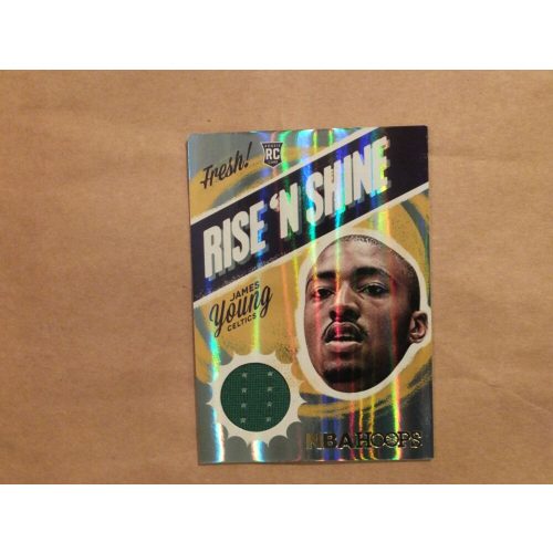 2014-15 Hoops Rise and Shine Memorabilia #15 James Young