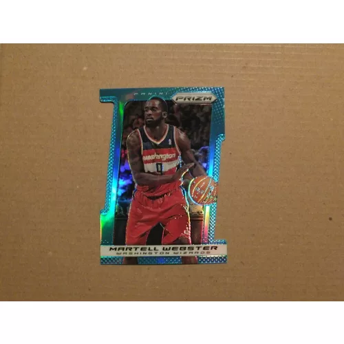 2013-14 Panini Prizm Prizms Light Blue Die Cut #90 Martell Webster