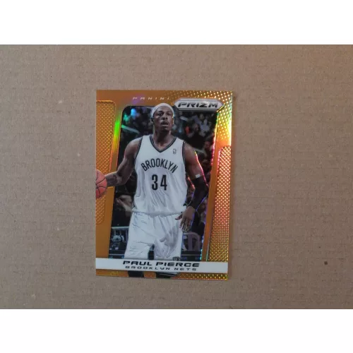 2013-14 Panini Prizm Prizms Orange #55 Paul Pierce