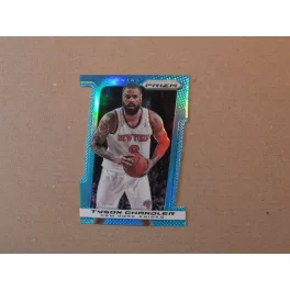   2013-14 Panini Prizm Prizms Light Blue Die Cut #89 Tyson Chandler