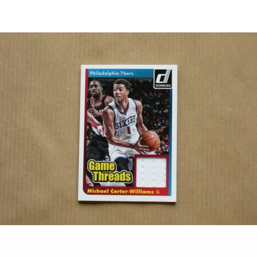 2014-15 Donruss Game Threads #39 Michael Carter-Williams