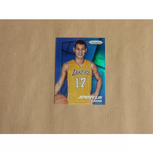 2014-15 Panini Prizm Prizms Blue #85 Jeremy Lin