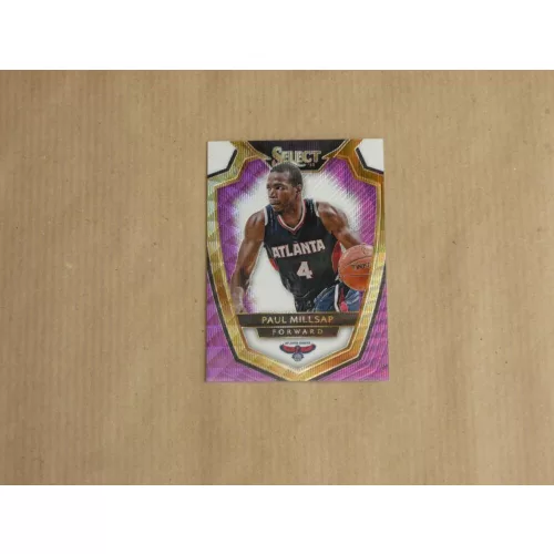 2014-15 Select Prizms Purple and White #117 Paul Millsap PRE