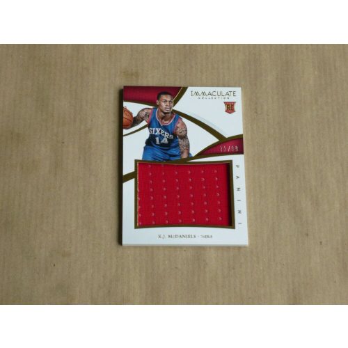 2014-15 Immaculate Collection Rookie Jerseys #4 K.J. McDaniels