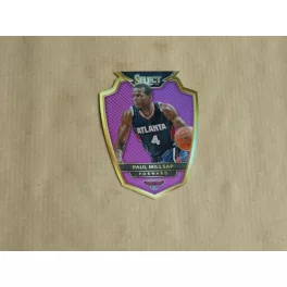   2014-15 Select Premier Prizms Light Purple Die Cut #117 Paul Millsap