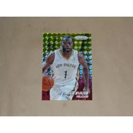   2014-15 Panini Prizm Prizms Yellow and Red Mosaic #104 Tyreke Evans
