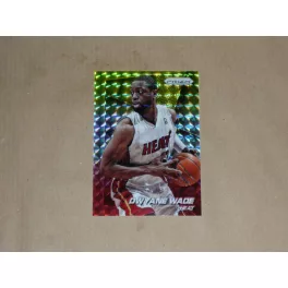   2014-15 Panini Prizm Prizms Yellow and Red Mosaic #141 Dwyane Wade
