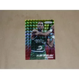   2014-15 Panini Prizm Prizms Yellow and Red Mosaic #164 Alex English