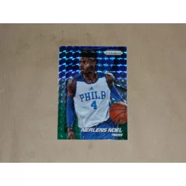   2014-15 Panini Prizm Prizms Blue and Green Mosaic #20 Nerlens Noel