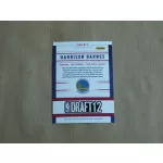 2012-13 Hoops Draft Night #7 Harrison Barnes