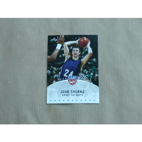 2012-13 Leaf #JS2 John Shurna