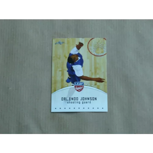 2012-13 Leaf #OJ1 Orlando Johnson