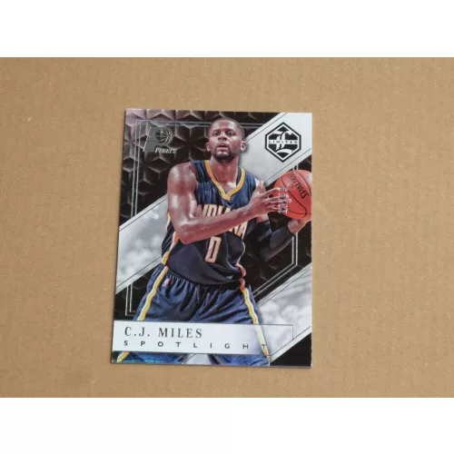 2015-16 Limited Silver Spotlight #134 C.J. Miles