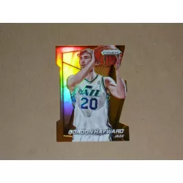   2014-15 Panini Prizm Prizms Orange Die Cut #93 Gordon Hayward