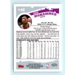 2005-06 Topps Basketball #148 Nazr Mohammed