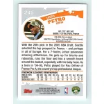 2005-06 Topps Basketball Base #245 Johan Petro RC