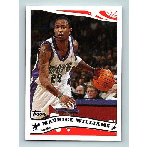 2005-06 Topps Basketball Base #159 Maurice Williams