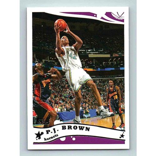 2005-06 Topps Basketball Base #184 P.J. Brown