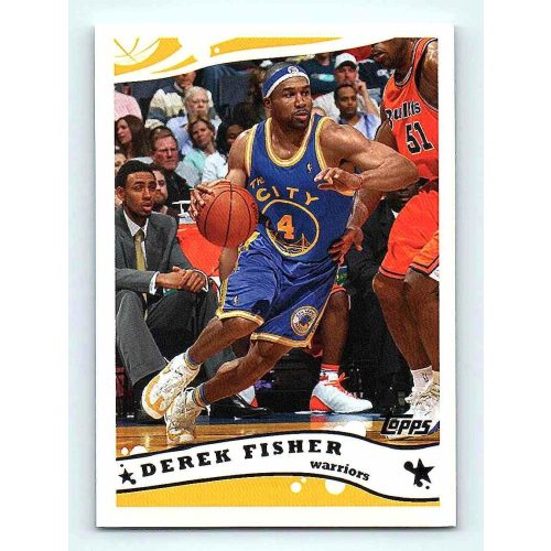 2005-06 Topps Basketball Base #59 Derek Fisher