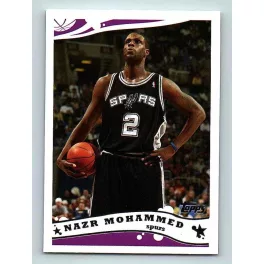 2005-06 Topps Basketball Base #148 Nazr Mohammed
