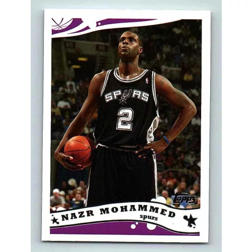 2005-06 Topps Basketball Base #148 Nazr Mohammed