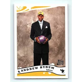 2005-06 Topps Basketball Base #230 Andrew Bynum RC