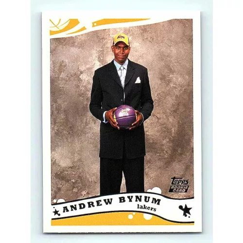 2005-06 Topps Basketball Base #230 Andrew Bynum RC