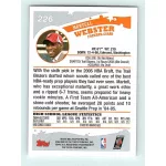 2005-06 Topps Basketball Base #226 Martell Webster RC