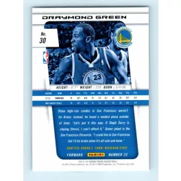 2013-14 Panini Prizm Base #30 Draymond Green
