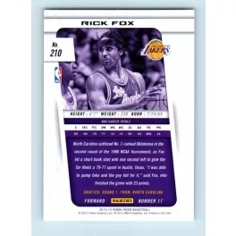 2013-14 Panini Prizm Base #210 Rick Fox