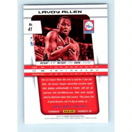 2013-14 Panini Prizm Base #41 Lavoy Allen