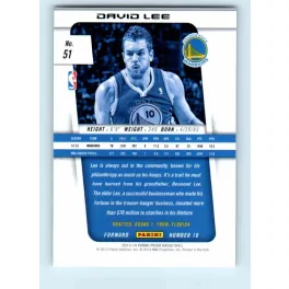 2013-14 Panini Prizm Base #51 David Lee