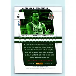 2013-14 Panini Prizm Base #66 John Henson